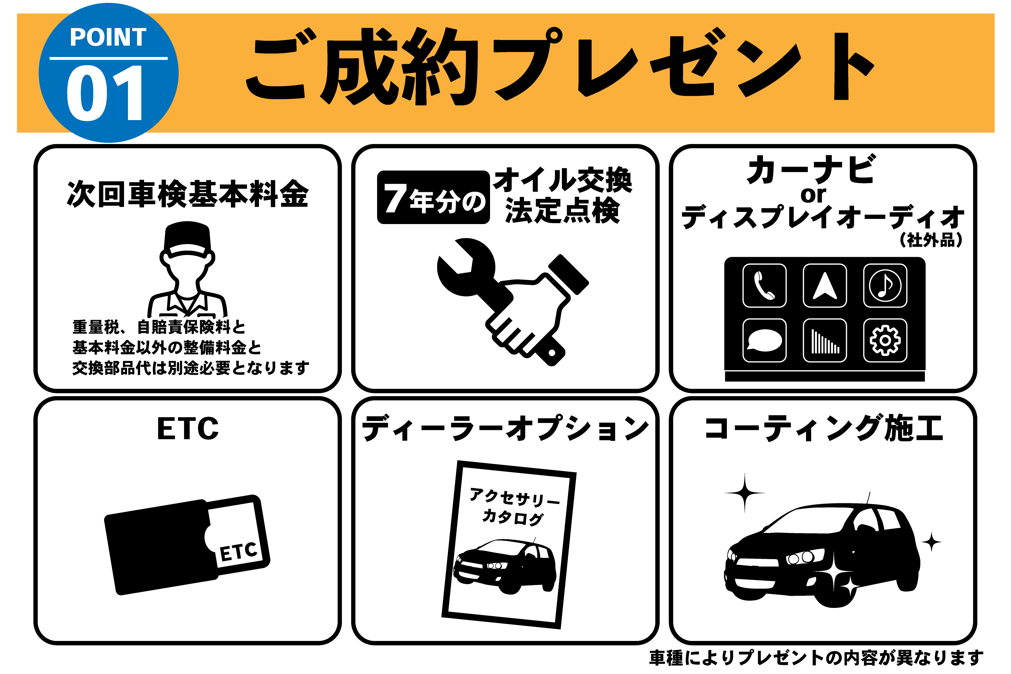 ウッドベルが選ばれる理由①ご成約プレゼント